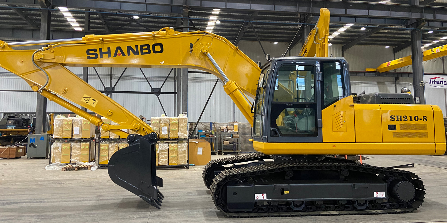 SHANBO SH210-8 Medium Crawler Excavator
